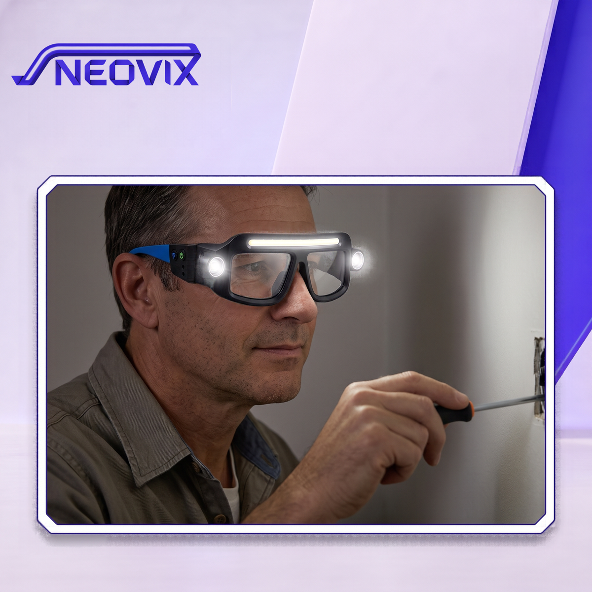 NEOVIX™ Hands-Free LED Glasses