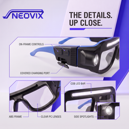 NEOVIX™ Hands-Free LED Glasses