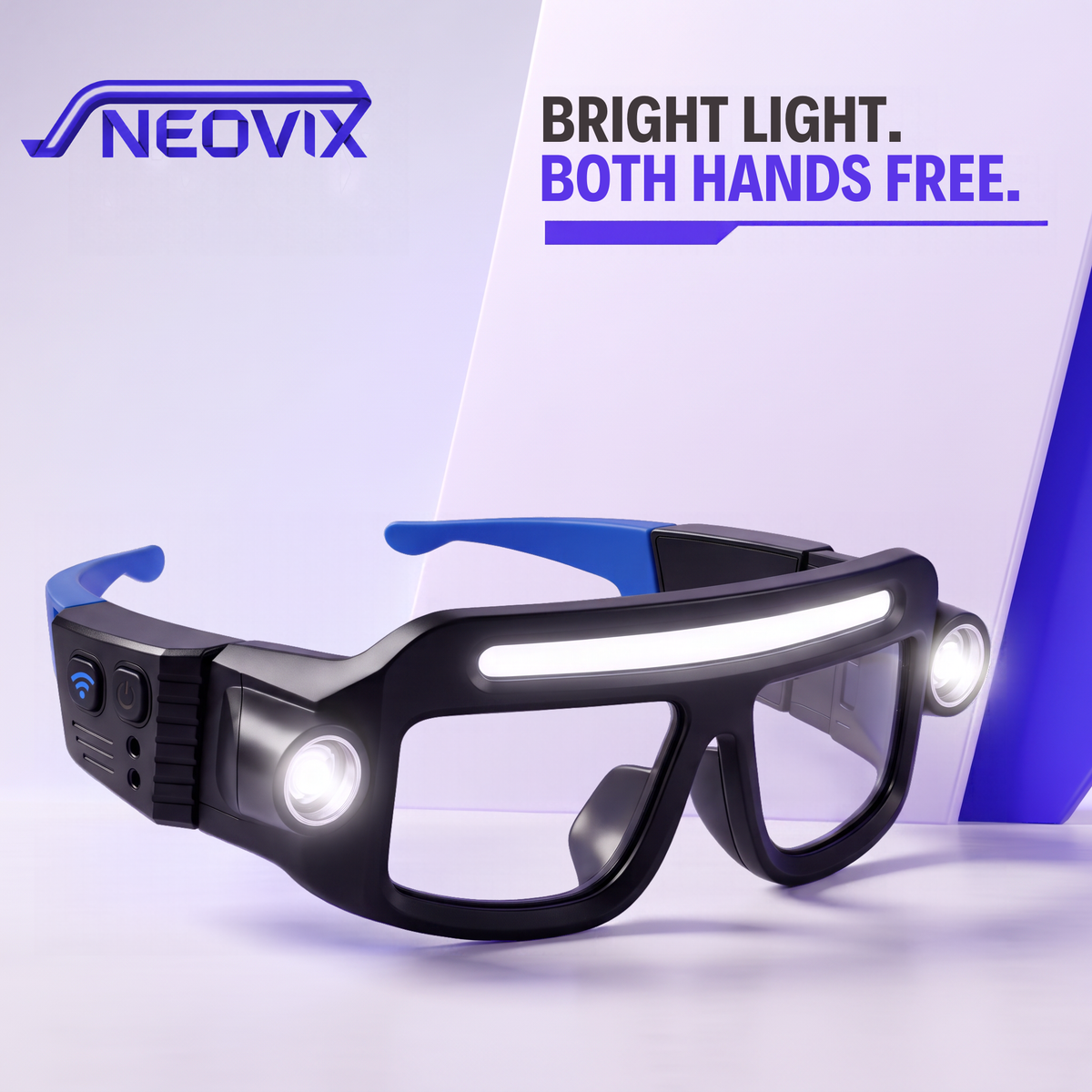 NEOVIX™ Hands-Free LED Glasses