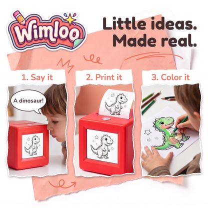 Wimloo™ AI Voice Sticker Printer